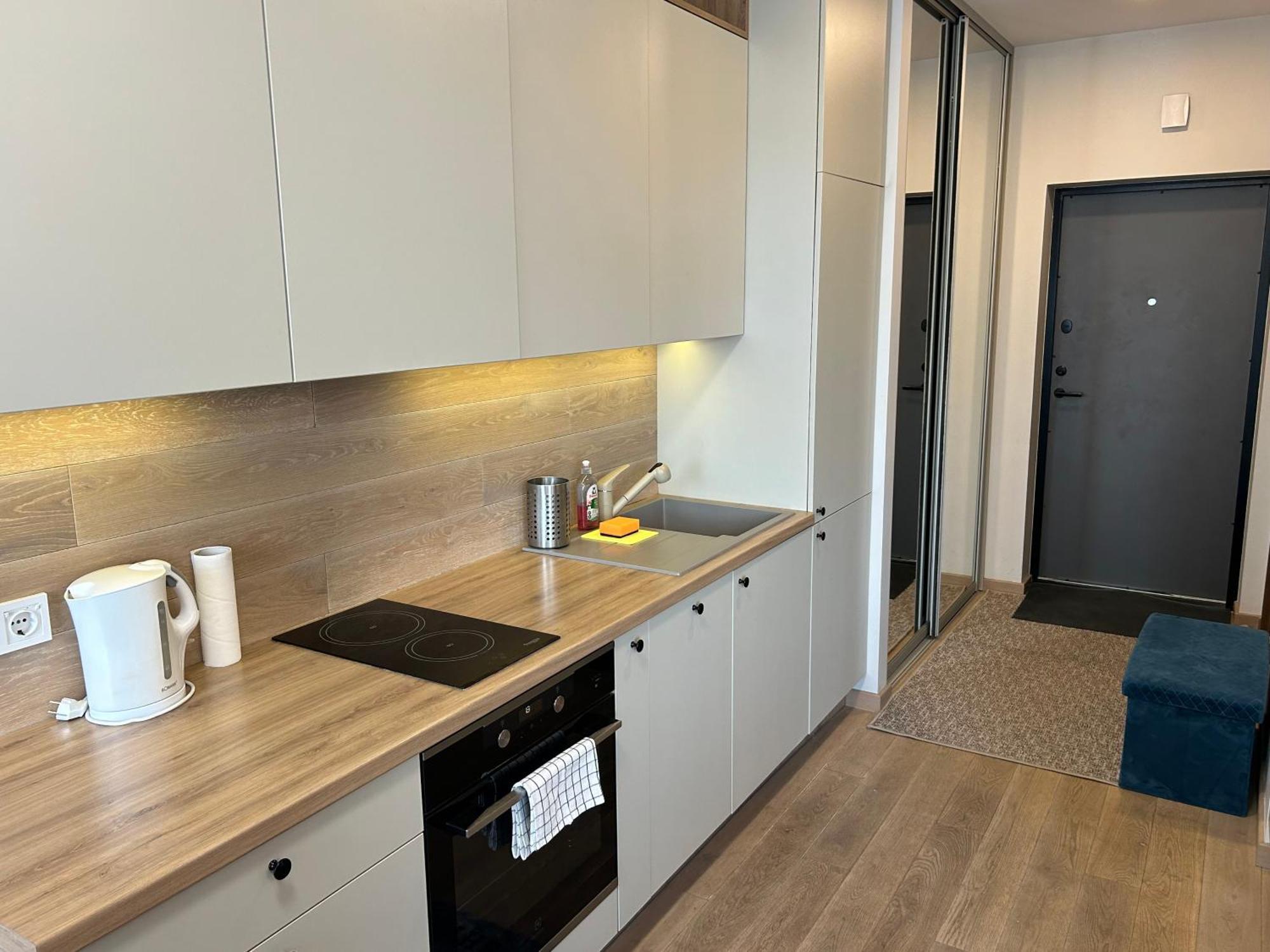 וילנה Your Home - Stylish Studio Apartment In Center, With Balcony & Self Check-In מראה חיצוני תמונה